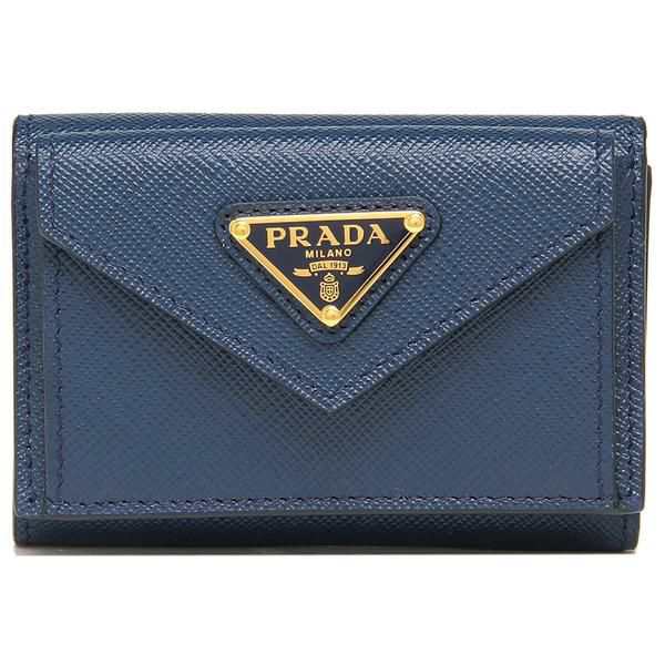 プラダ 財布 三つ折り財布 ミニ財布 レディース PRADA 1MH021 QHHの ...