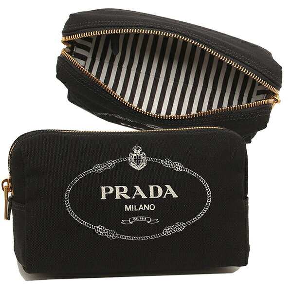 プラダ ポーチ カナパロゴ レディース PRADA 1NA693 20Lの通販はau PAY ...