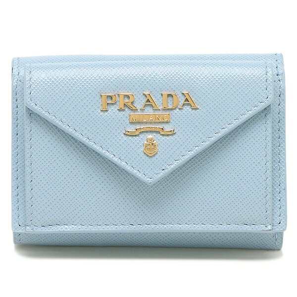 ○PRADA バイカラー三つ折り財布○