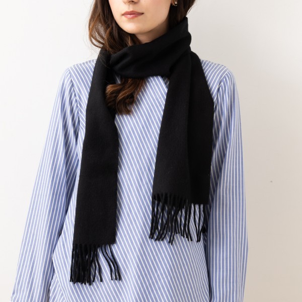 ポールスミス マフラー ブラック メンズ レディース ユニセックス PAUL SMITH M1A122D AS09B 79の通販は