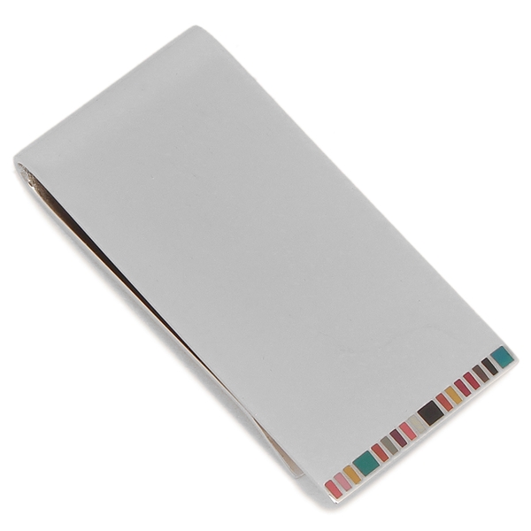 ポールスミス マネークリップ マルチカラー シルバー メンズ PAUL SMITH M1AMONE MFINER 92の通販は 15,800円