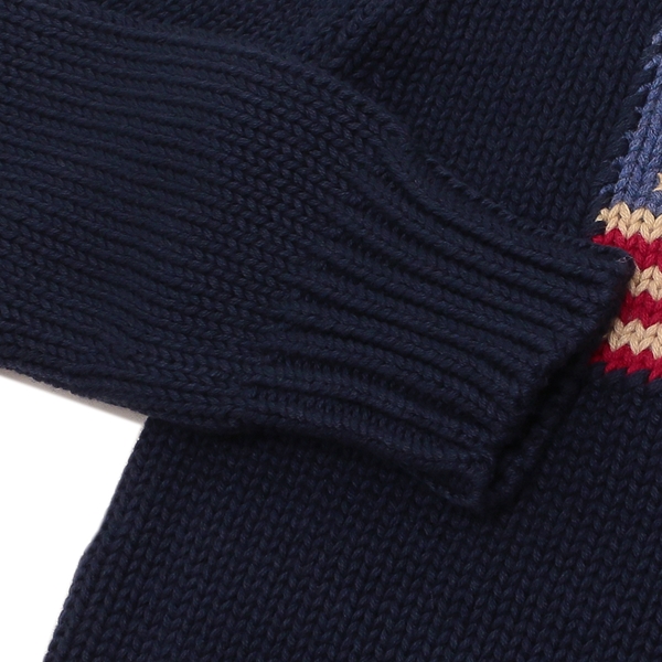 ポロラルフローレン 子供服 ニット セーター フラッグ ネイビー キッズ POLO RALPH LAUREN 312668609001 NVY ポロラルフローレン 子供服 ニット セーター フラッグ ネイビー