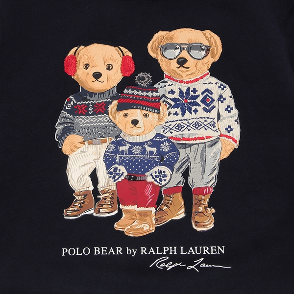 ポロラルフローレン 子供服 マジックフリースフーディー ネイビー