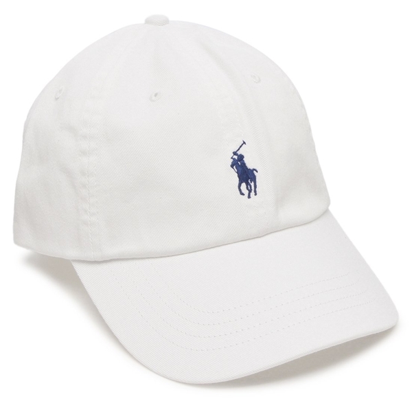 ポロラルフローレン キャップ POLO RALPH LAUREN クラシック ワンポイント ポニー CAP ホワイト ブルー メンズ レディース 710548524 001