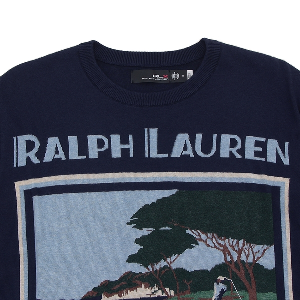 ポロラルフローレン ニット セーター ネイビー メンズ RALPH LAUREN