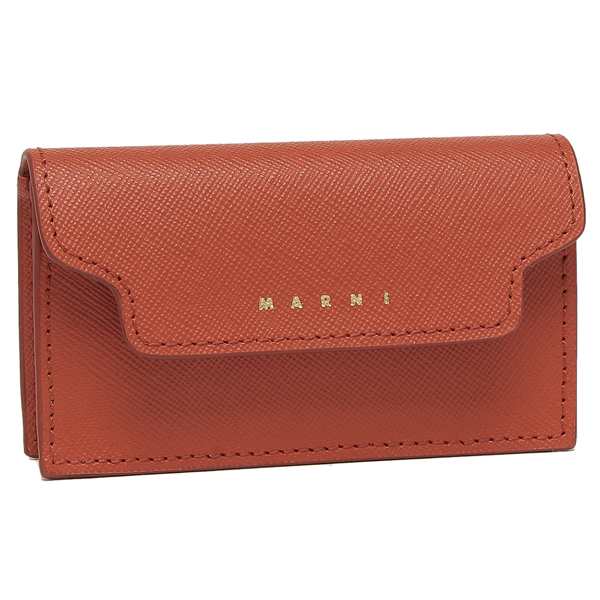 マルニ カードケース トランク オレンジ レディース MARNI PFMOT05U07 LV520 Z683Rの通販は