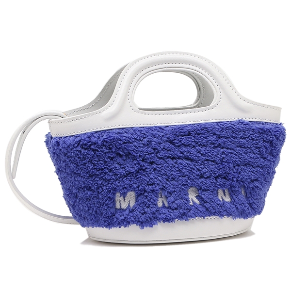 マルニ ハンドバッグ ショルダーバッグ トロピカリア 2WAY パープル ホワイト レディース MARNI BMMP0096Q2 P5441 ZO523