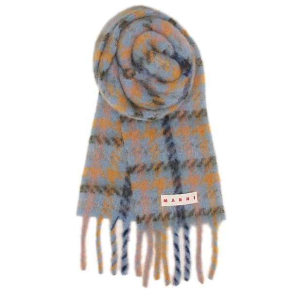 マルニ　MARNI マフラー チェック アルパカ ウール MARNI（マルニ） マフラー SCMC0105Q0 UAW019 レディース チェック柄