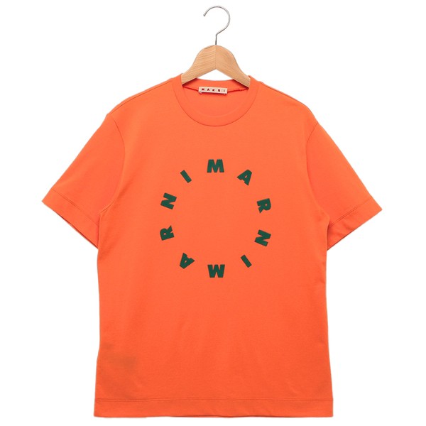 マルニ Tシャツ カットソー 子供服 オレンジ ガールズ MARNI M01069 M00L9 MT172U 0M429