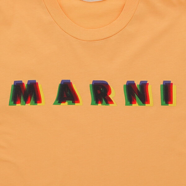 マルニ Tシャツ 3D MARNIプリント コットンTシャツ 半袖Tシャツ