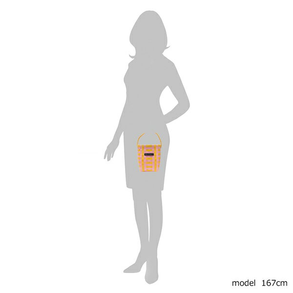 マルニ ハンドバッグ かごバッグ ポッドキッドバッグ ピンク イエロー