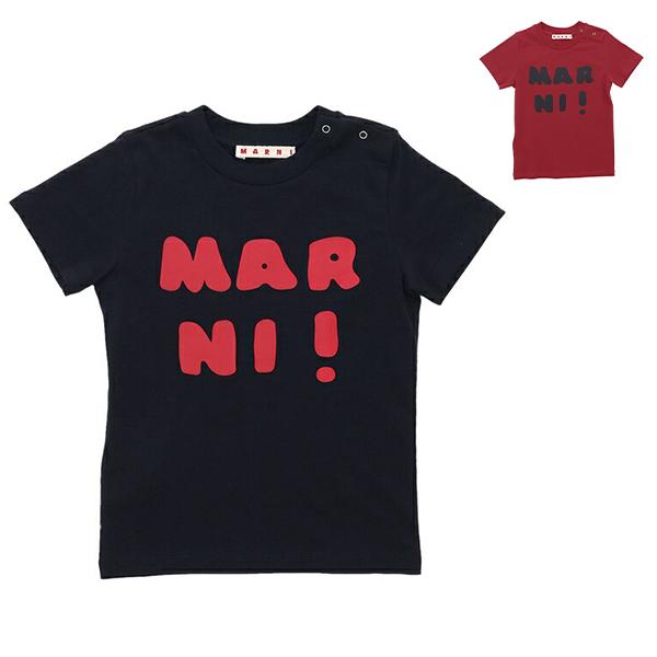 マルニ Tシャツ カットソー ベビー ロゴ キッズ 子供服 MARNI M00916M00HZMT65Bの通販は