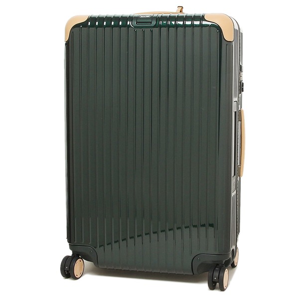 リモワ スーツケース ボサノバ キャリーケース グリーン ベージュ メンズ レディース RIMOWA 870.73.41.5 BOSSA NOVA  84L 4輪【返品OK】｜au PAY マーケット