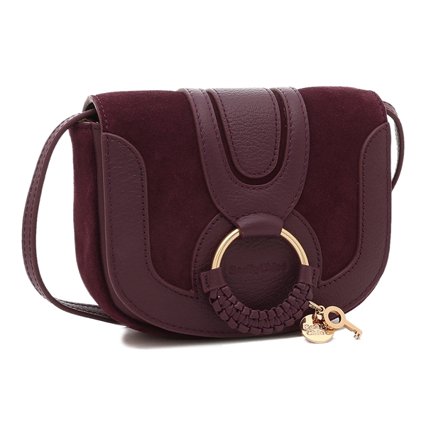 シーバイクロエ ショルダーバッグ ハナ ワインレッド レディース SEE BY CHLOE CHS18AS901417 55Yの通販は