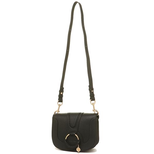 【未使用品級】See By Chloé ハナ　ショルダーバッグ　ブラック　レザー SEE BY CHLOE 並行輸入 シーバイクロエ ショルダーバッグ