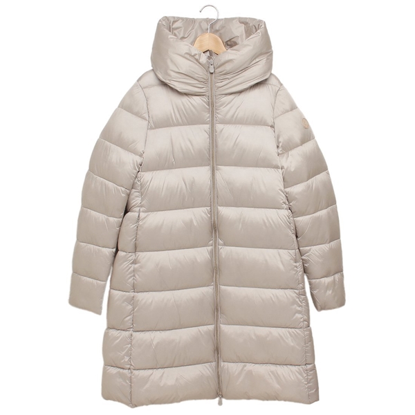 セーブザダック ダウンジャケット コート リサ エコダウン ベージュ レディース SAVE THE DUCK D40279W IRIS21 40019