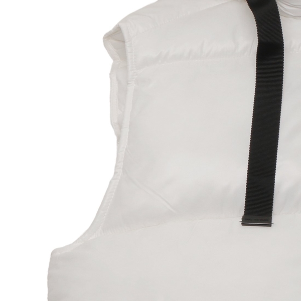 セーブザダック ダウン  ジレ  ダウンベスト ホワイト 白 サイズ0 セーブザダック ダウンジャケット コート イリア ダウンベスト ジレ