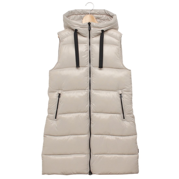 セーブザダック ダウンベスト ダウンジャケット コート イリア ジレ ベージュ レディース SAVE THE DUCK D80302W LOVE21 40019
