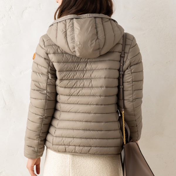 セーブザダック ダウンジャケット コート デイジー グレー レディース SAVE THE DUCK D33620W 40021の通販は