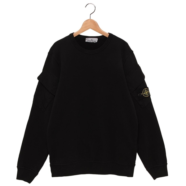 ストーンアイランド STONE ISLAND トレーナー スウェット メンズ ブラック 811561241 V0129 STONE ISLAND トレーナー ストーンアイランド