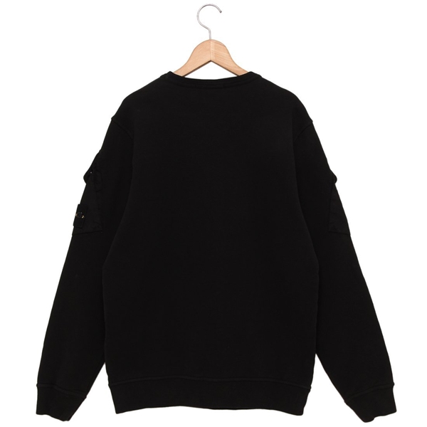 STONE ISLAND スウェット black Stone ブラック スウェット ストーン