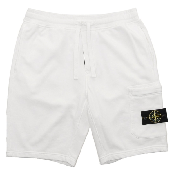 ストーンアイランド パンツ ショートパンツ ホワイト メンズ STONE  K1S15 6200012 S0051 V0001