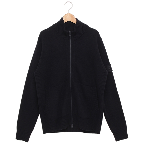 ストーンアイランド カーディガン ボレロ ネイビー メンズ STONE ISLAND 8115572FA V0020