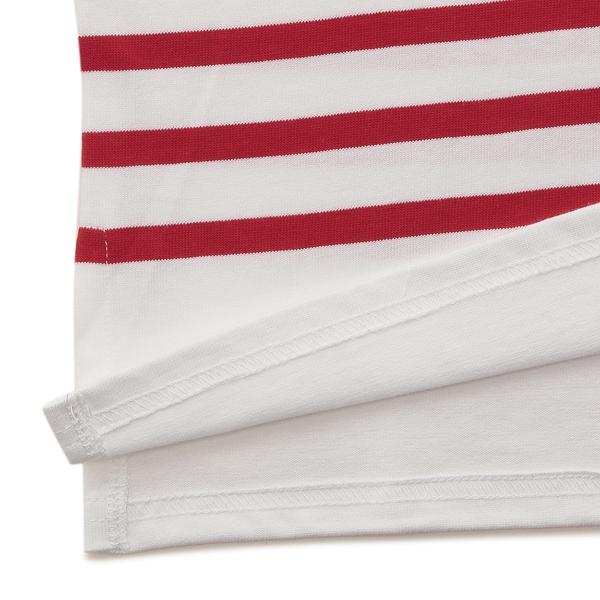 セントジェームス Tシャツ カットソー レッド ホワイト メンズ ST