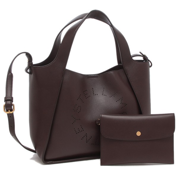 ステラマッカートニー トートバッグ ショルダーバッグ ロゴ ブラウン レディース STELLA McCARTNEY 513860 W8542  2012｜au PAY マーケット