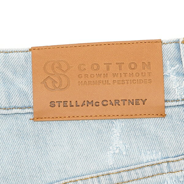ステラマッカートニー デニムパンツ ジーンズ ロゴ クロップドパンツ