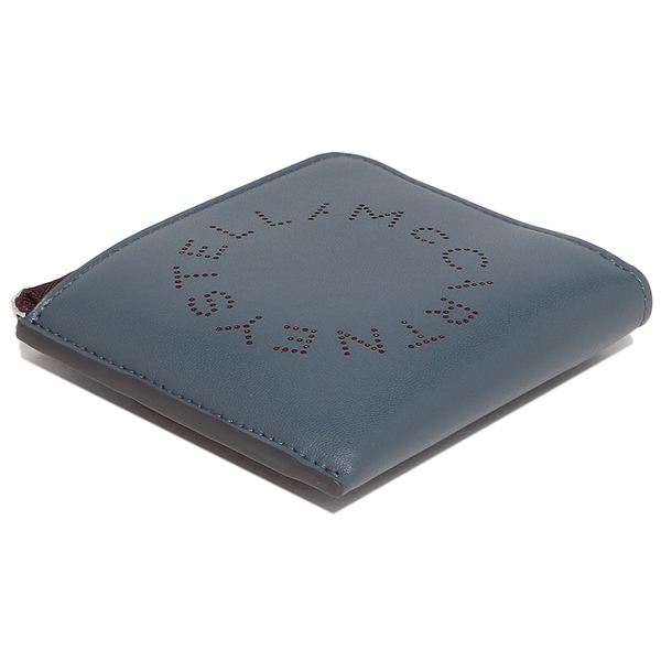 ステラマッカートニー カードケース コインケース バイカラー ロゴ