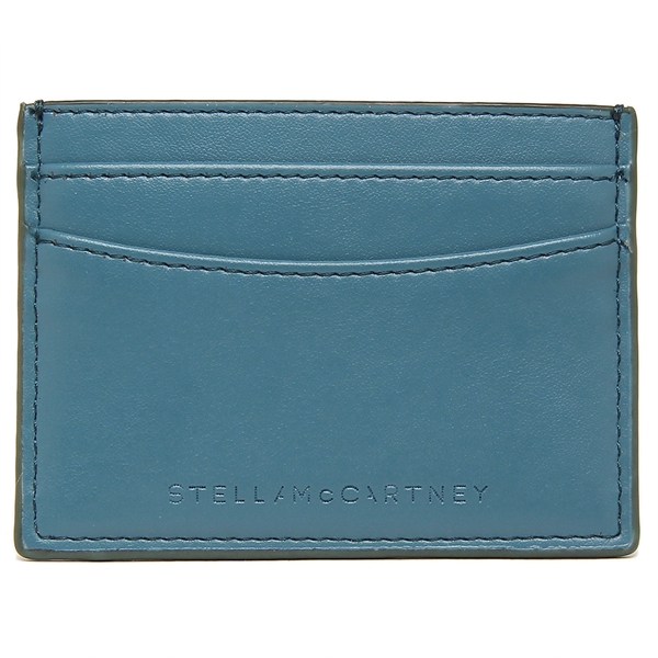 ステラマッカートニー カードケース コインケース バイカラー ロゴ