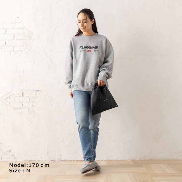 シュプリーム スウェット グレー メンズ レディース ユニ