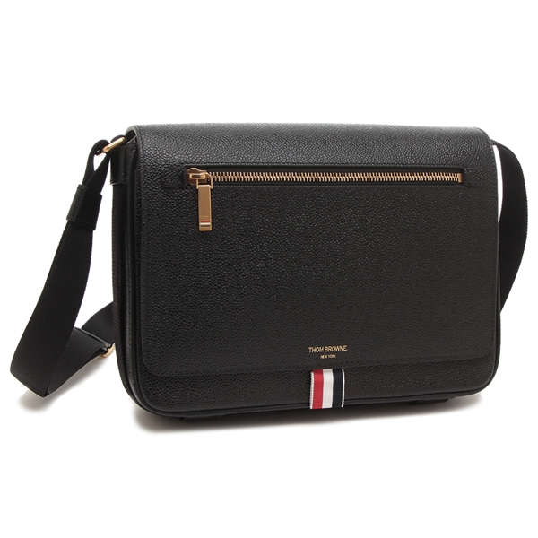 トムブラウン ショルダーバッグ リポーター ブラック メンズ THOM BROWNE MAG143B 00198 001