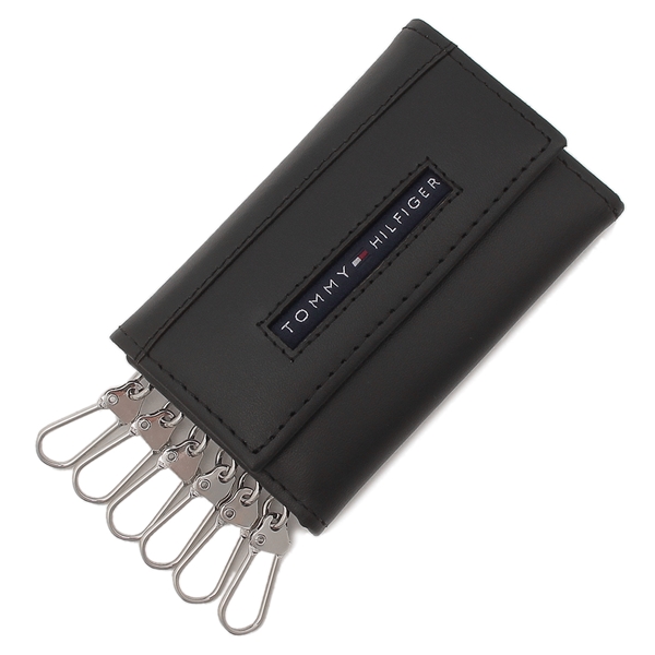 トミーヒルフィガー キーケース ブラック メンズ TOMMY HILFIGER 31TL17X017 001の通販は 5,452円