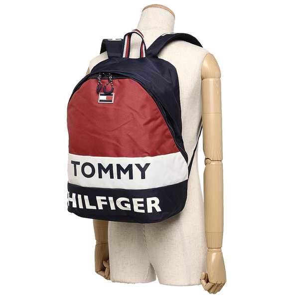 トミーヒルフィガー リュック バックパック メンズ レディース Tommy Hilfiger Tc980ae9 Navy Wht Red マルチ 対応の通販はau Pay マーケット ブランドショップaxes