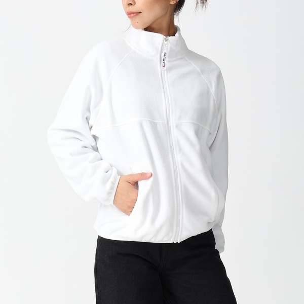 トミーヒルフィガー ジャケット フルジップラグランスリーブジャケット ホワイト レディース   TP45192J CLOUD