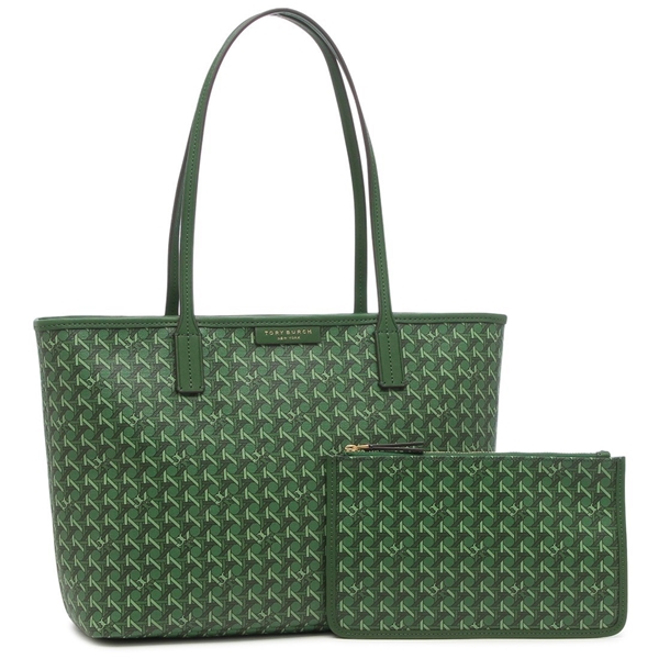 トリーバーチ TORY BURCHトートバッグ エバーレディー EVER READY SMALL TOTE グリーン レディース  147748 367 A4対応