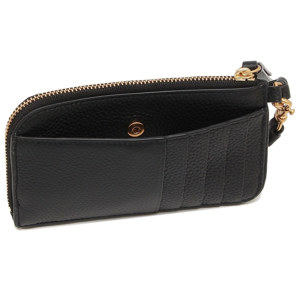 トリーバーチ カードケース(黒) トリーバーチ レザー カードケース