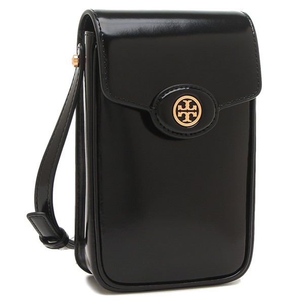 トリーバーチ ショルダーバッグ ロビンソン スマホショルダー ブラック レディース TORY BURCH 156747 001