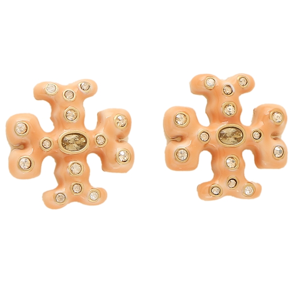 トリーバーチ ピアス アクセサリー ロクサーヌ ピンク レディース TORY BURCH 87552 702の通販は