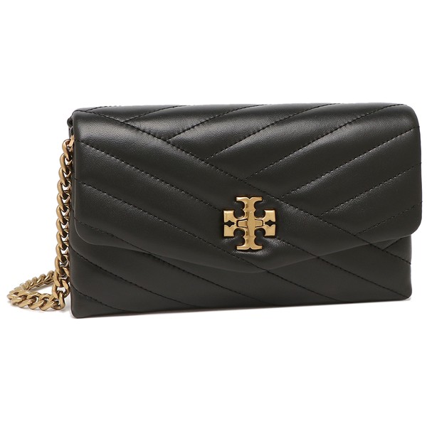 トリーバーチ チェーンウォレットキラ ブラック レディース TORY BURCH