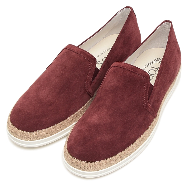 トッズ スニーカー ワインレッド レディース TODS XXW0TV0J97Z HG0 R600