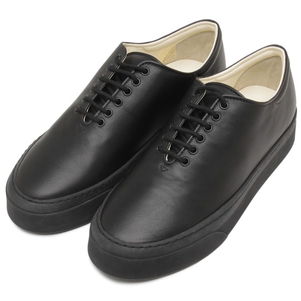 【訳ありアウトレット】ザ ロウ スニーカー マリー ブラック レディース THE ROW F1205 N60 BLK MARIE H LACE UP SNEAKER BLACK【ラッピング不可商品】