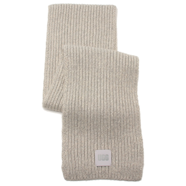 アグ マフラー チャンキーリブスカーフ グレー メンズ レディース ユニ