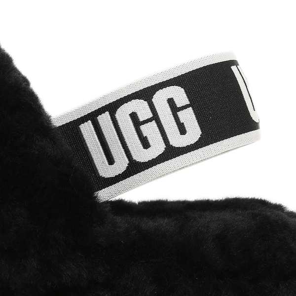 アグ サンダル フラッフ イヤー ブラック レディース UGG 1095119 BLK