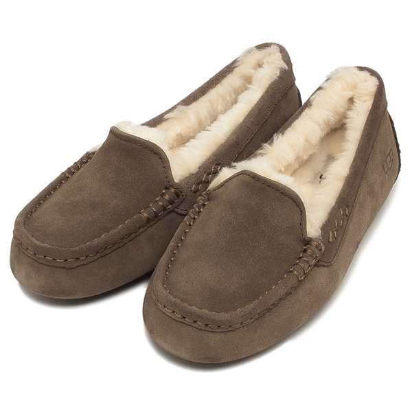 アグ デッキシューズ モカシン スリッポン アンスレー ブラウン レディース UGG 1106878 ESP