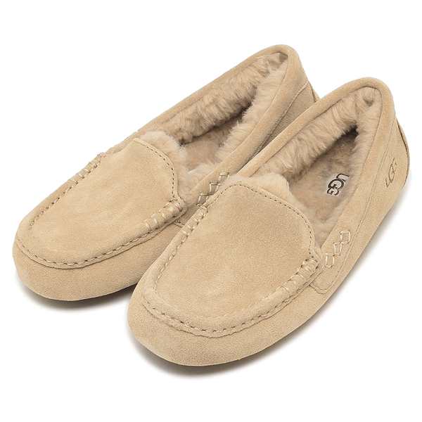 アグ デッキシューズ モカシン スリッポン アンスレー ベージュ レディース UGG 1106878 SAN