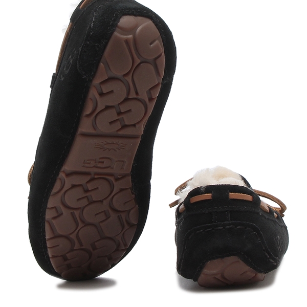 アグ スリッポン デッキシューズ・モカシン ダコタ ブラック