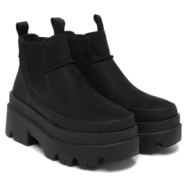 アグ ブーツ ブリスベンチェルシー 厚底ブーツ ブラック レディース UGG 1143842 BLK